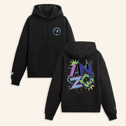 Inzo Merch Cosmic Typography Hoodie Christmas Gifts For Boyfriend - Thriftgiftshop