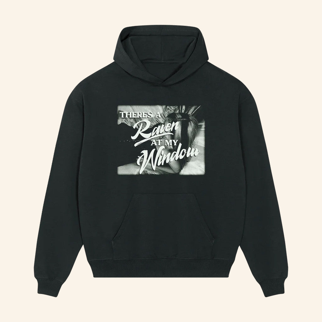 Isabel Larosa Merch There's A Raven At My Window Black Hoodie Gifts For Music Fans - Thriftgiftshop