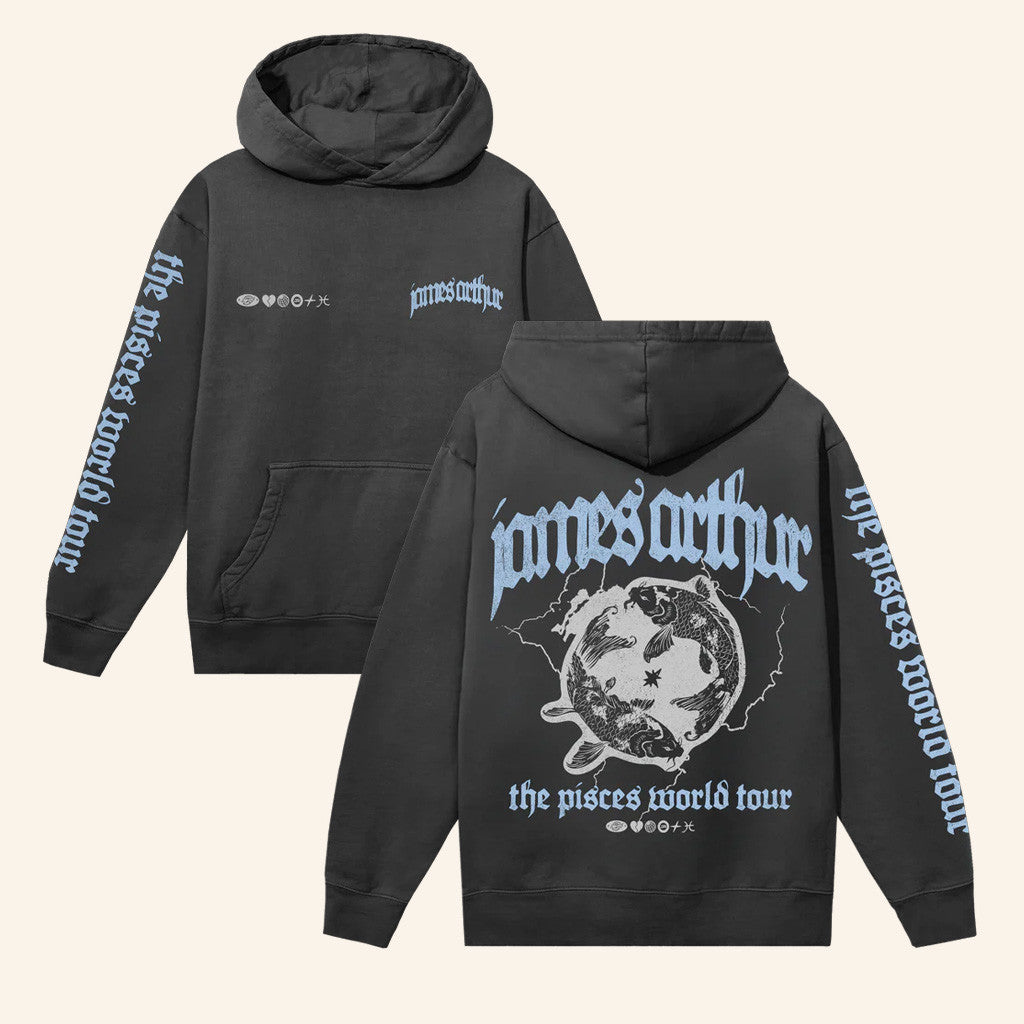 James Arthur Merch The Pisces World Tour Hoodie Christmas Gifts For Husband - Thriftgiftshop