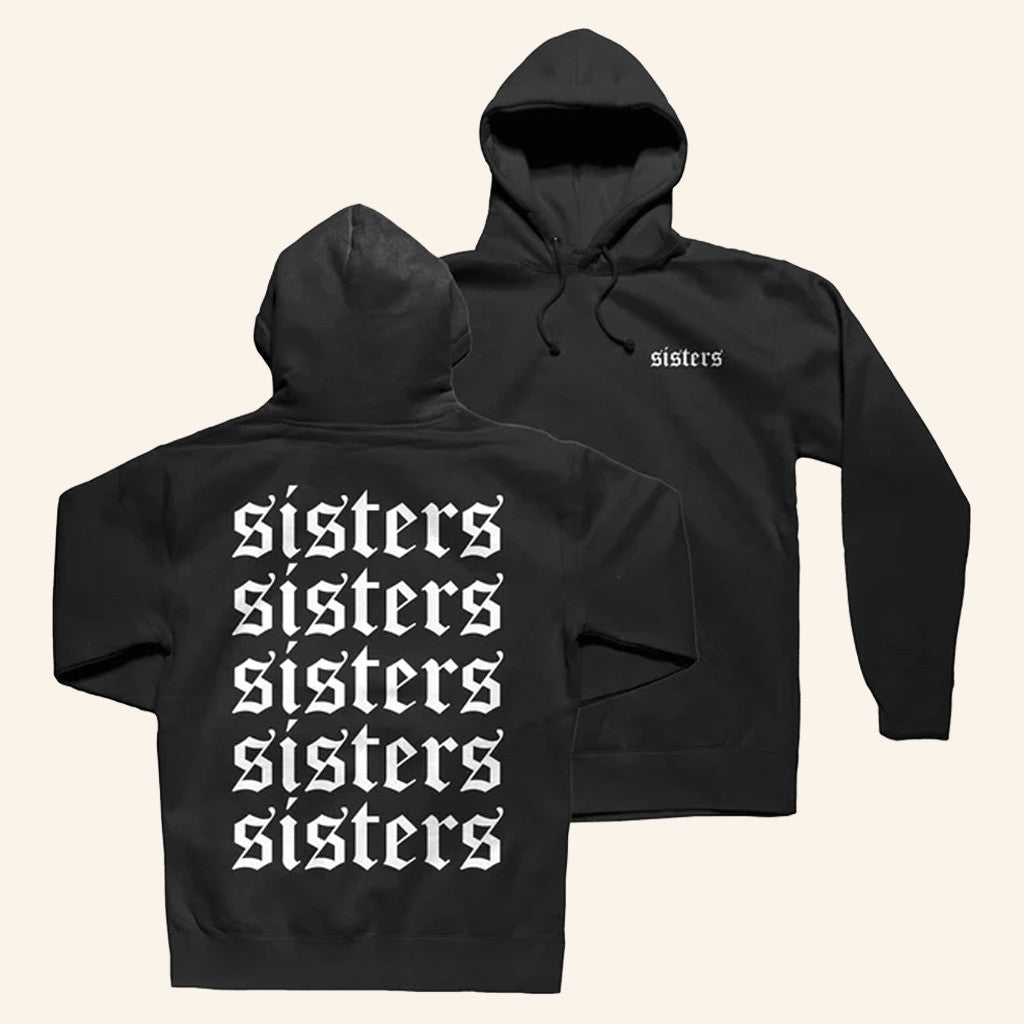 James Charles Merch Sisters Repeating Black Hoodie Unique Gifts For Friends - Thriftgiftshop