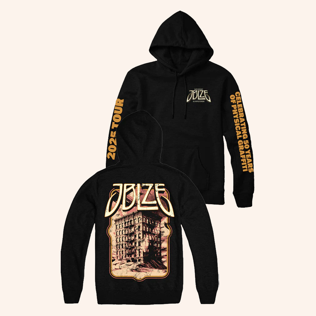 Jason Bonham Merch JBLZE Hoodie Physical Graffiti Tour Hoodie Gifts For Fans - Thriftgiftshop