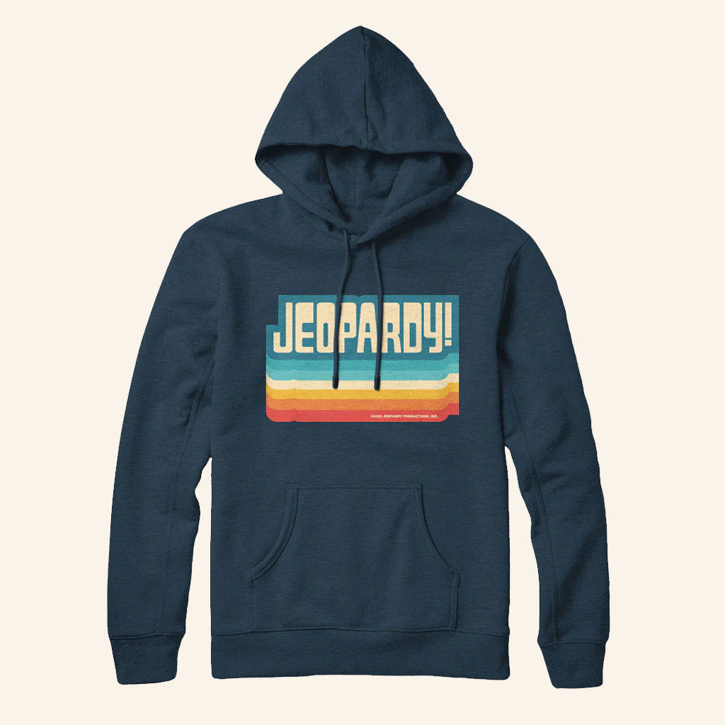 Jeopardy Merch Jeopardy Hoodie Analog Collection Logo Hoodie Gift Ideas For Husband - Thriftgiftshop