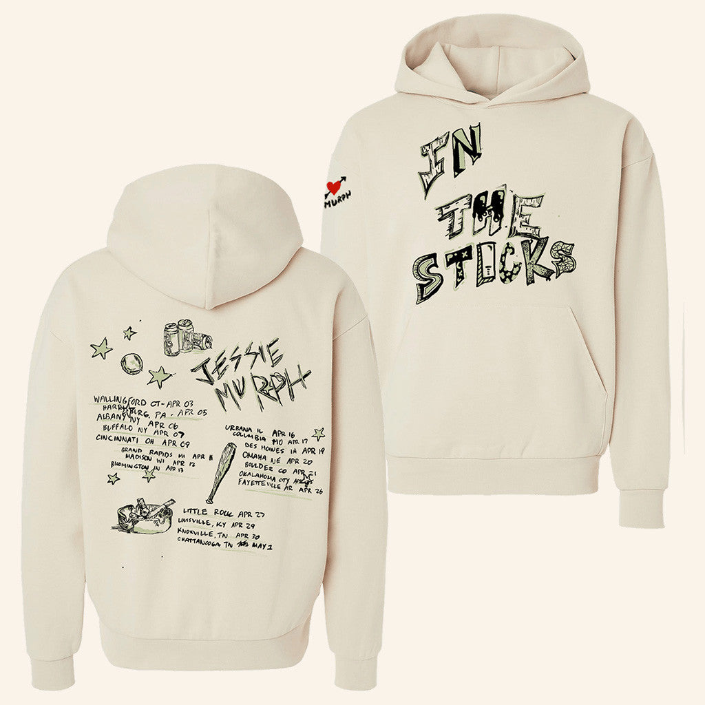 Jessie Murph Merch In The Sticks Tour Hoodie Gifts For Fans - Thriftgiftshop