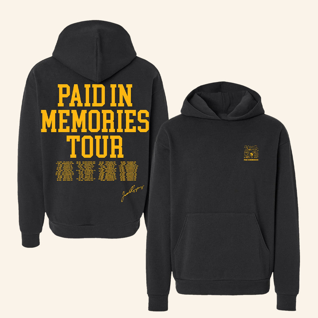 Jessie Reyez Merch Paid In Memories Tour Hoodie Presents For Music Lovers - Thriftgiftshop