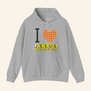 Jesus In The Street Merch I Love Jesus Jesus Loves You Waffle Hoodie Gifts For Girlfriend - Thriftgiftshop