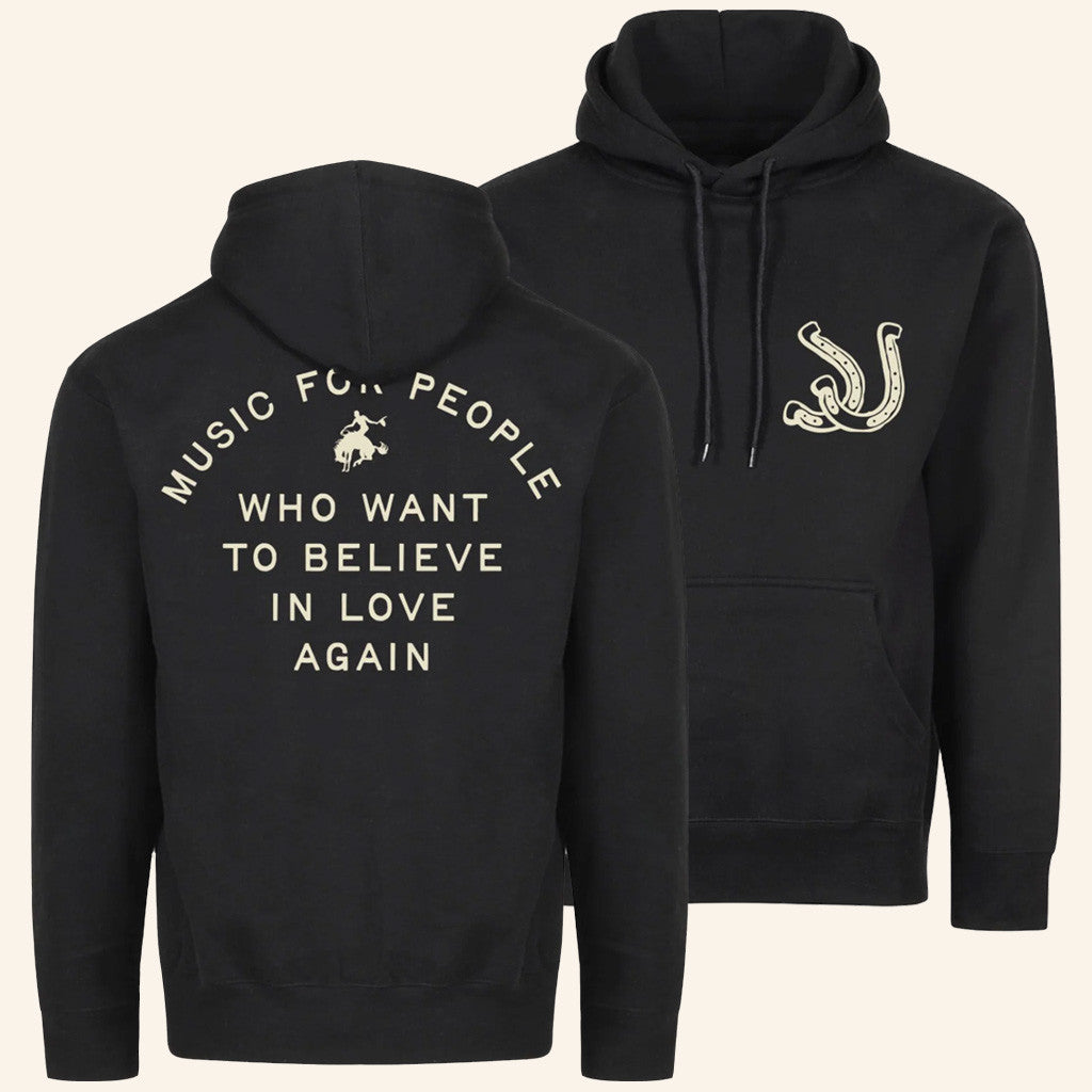 Joe Jonas Merch Horseshoe JJ Hoodie Music Lover Gift Ideas For Him - Thriftgiftshop