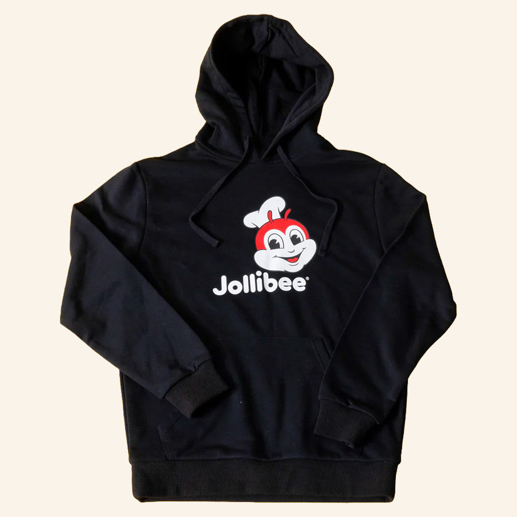 Jollibee Merch Jollibee Logo Black Hoodie Gifts Ideas For Boyfriend - Thriftgiftshop