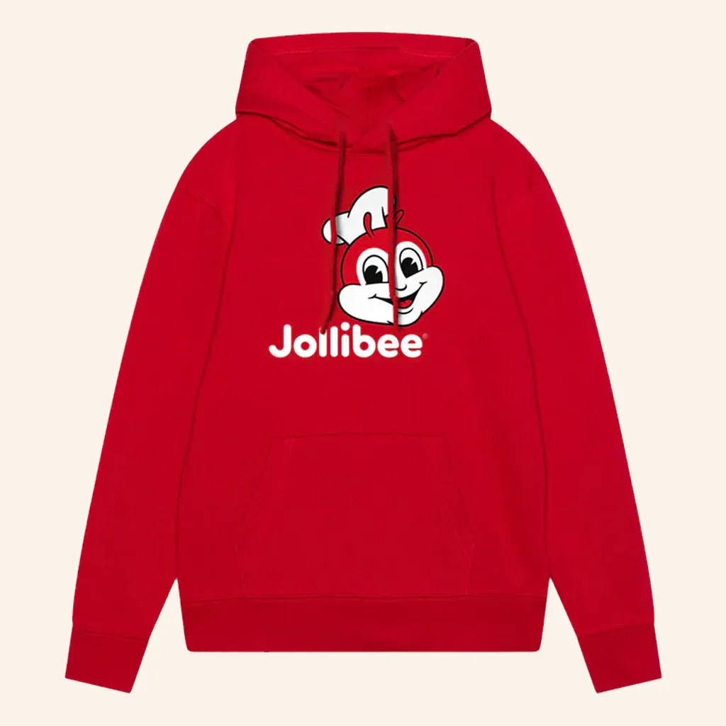 Jollibee Merch Jollibee Logo Red Hoodie Best Gifts For Daughters - Thriftgiftshop
