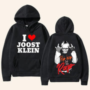 Joost Klein Merch I Love Joost Klein Hoodie Gifts For Hip Hop Fans - Thriftgiftshop