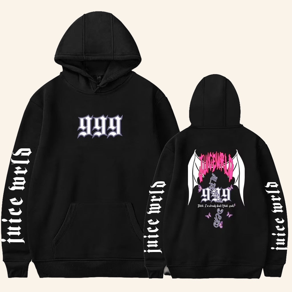 Juice WRLD Merch Juice WRLD 999 Hoodie Best Gifts For Hip Hop Lovers - Thriftgiftshop