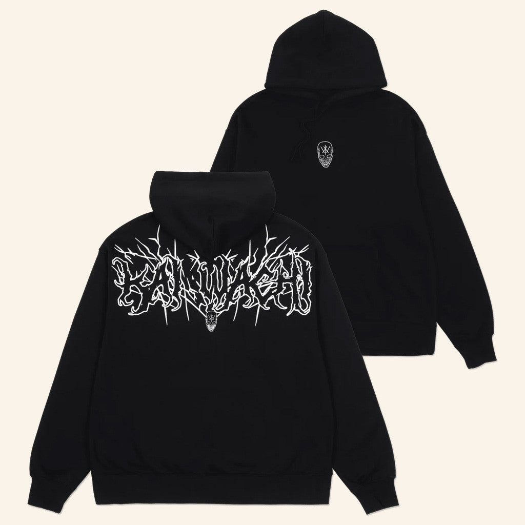Kai Wachi Merch Kai Wachi Skull Emblem Hoodie Birthday Gift Ideas For Him - Thriftgiftshop