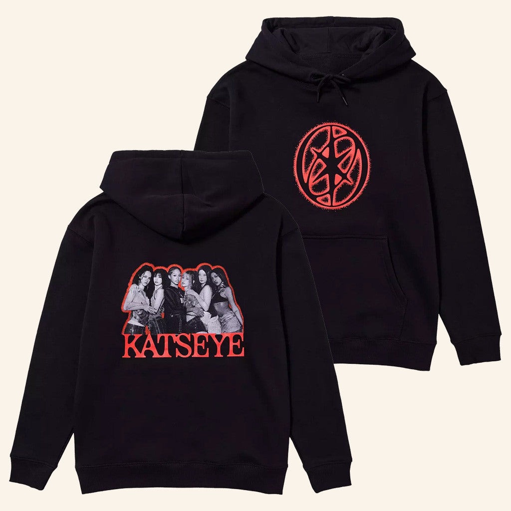 KATSEYE Merch Icon Group Hoodie Music Lover Gift Ideas For Him - Thriftgiftshop