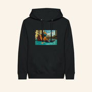 Kelly Boesch Art Merch Urban Bug DJ Groove In The City Hoodie Best Gifts For Brothers - Thriftgiftshop