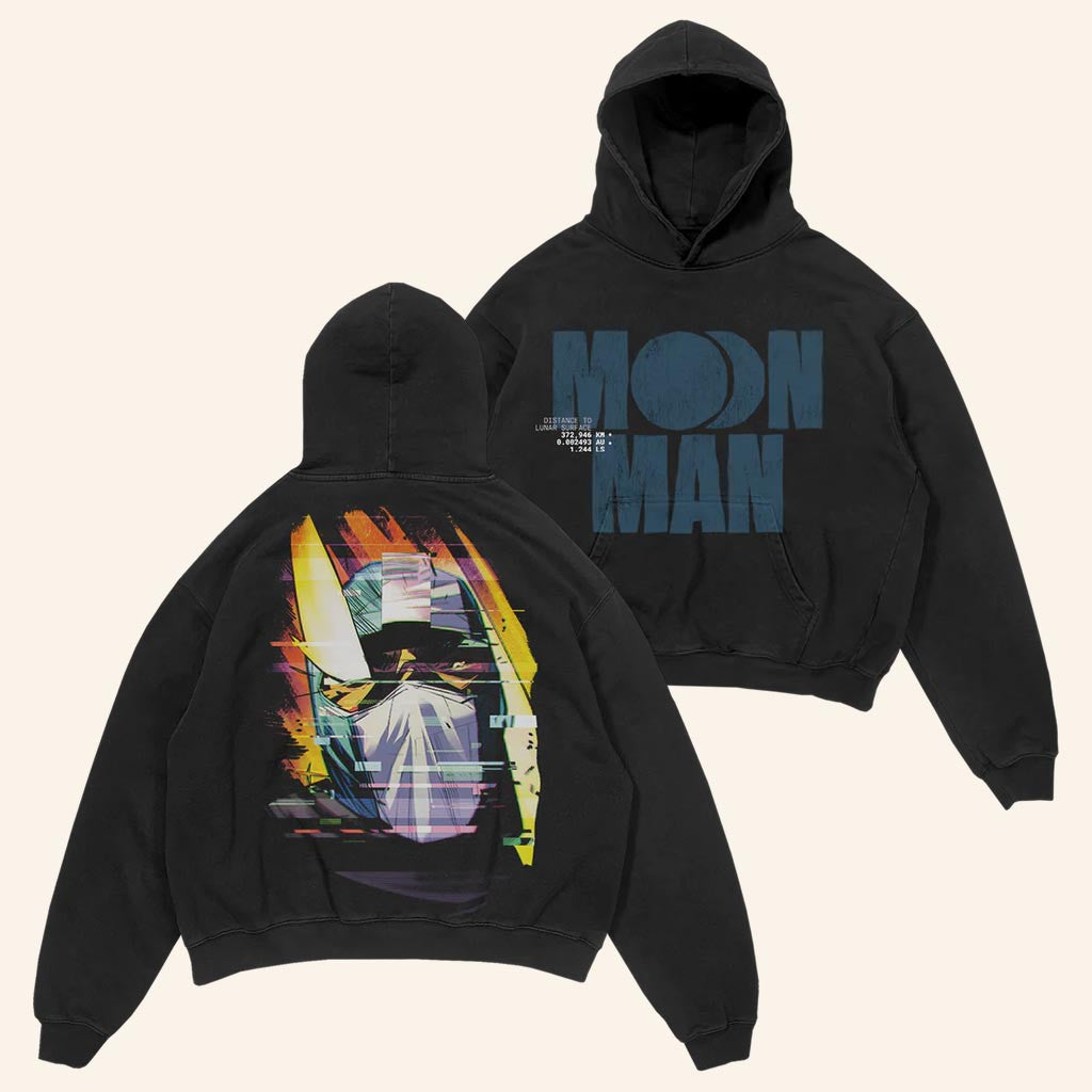 Kid Cudi Merch Moon Man 3 Comic Helmet Hoodie Gifts For Rap Music Lovers - Thriftgiftshop