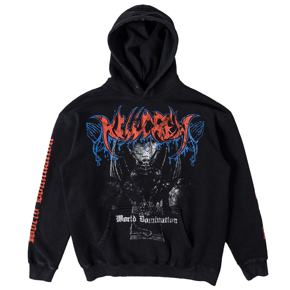 Kill Crew Hoodie Kill Crew Merch World Domination Hoodie Mother's Day Gifts For Wife - Thriftgiftshop