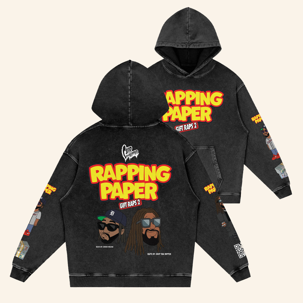 Kingchip Merch Rapping Paper Hoodie Best Gifts For Hip Hop Fans - Thriftgiftshop