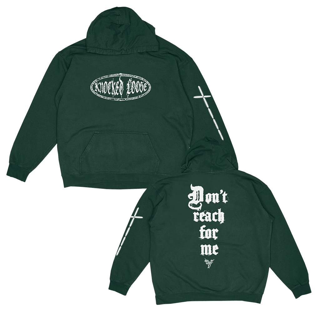 Knocked Loose Merch Knocked Loose Don't Reach Oval Forest Hoodie Father's Day Gifts For Husband - Thriftgiftshop