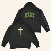 Knocked Loose Merch Knocked Loose Wood Cross KLMF Hoodie Music Lover Gift Ideas For Him - Thriftgiftshop