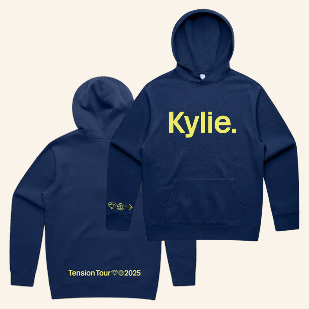 Kylie Minogue Merch Kylie Logo Hoodie Birthday Gifts For Music Lovers - Thriftgiftshop