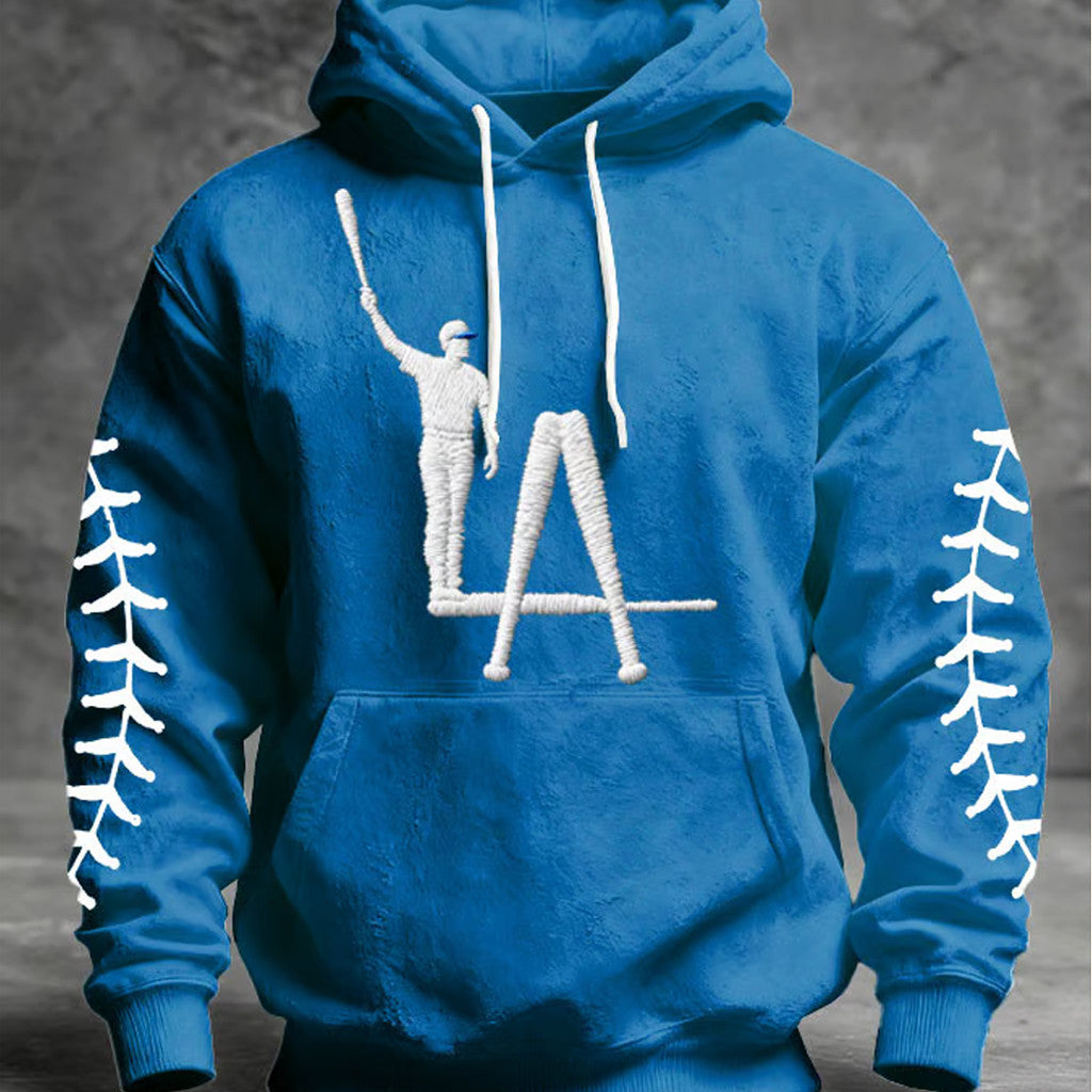LAD World Series Merch 2025 Game Day Hoodie Gifts For Baseball Lovers - Thriftgiftshop