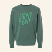 Lake Street Dive Merch Green Logo Crewneck Sweatshirt Gifts For Friends - Thriftgiftshop