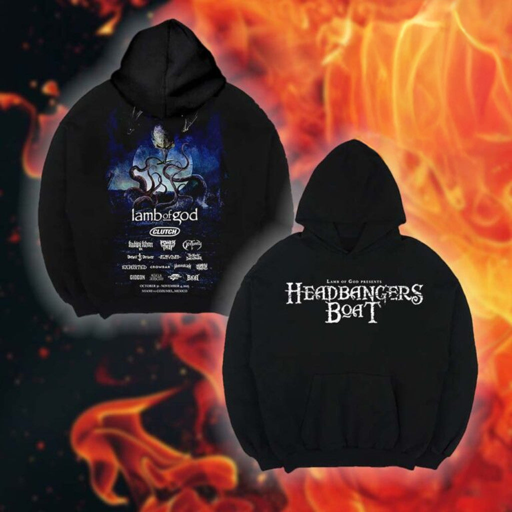 Lamb Of God Merch Headbangers Boat 2025 Collection Line Up Hoodie Music Related Gifts For Guys - Thriftgiftshop