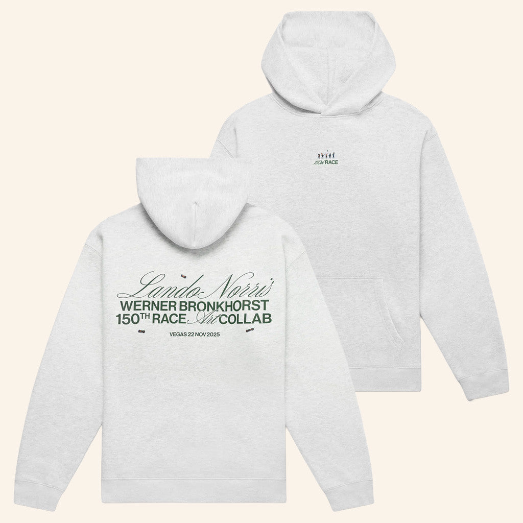 Lando Norris Merch LN X WB Exhibition Hoodie Gift Ideas For Racing Fans - Thriftgiftshop