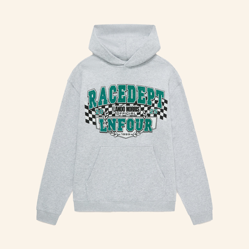 Lando Norris Merch Race Dept Flag Hoodie Birthday Gift Ideas For Him - Thriftgiftshop