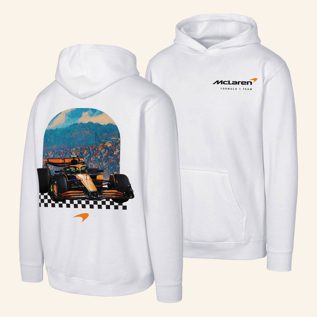 Lando Norris World Championship Merch 2025 McLaren F1 UK Retro Hoodie WDC Clothing Fans Gifts - Thriftgiftshop