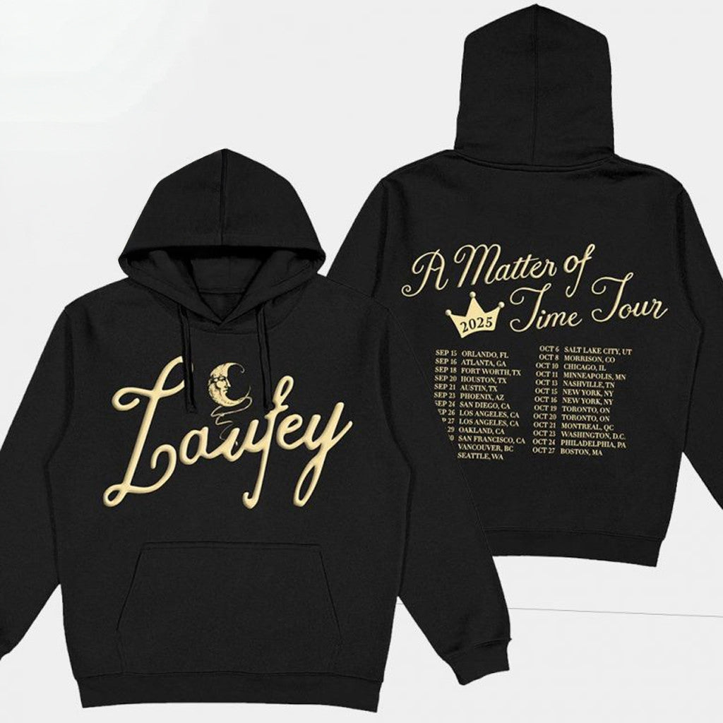 Laufey Merch A Matter Of Time Tour Dates 2025 Hoodie Best Gifts For Music Lovers - Thriftgiftshop