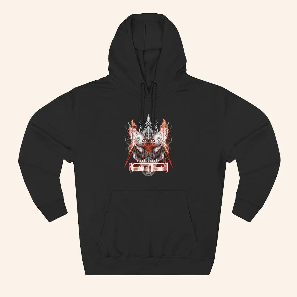 Legit Clothing Merch The Hu Neon Rumble Of Thunder Hoodie Gifts For Brothers - Thriftgiftshop