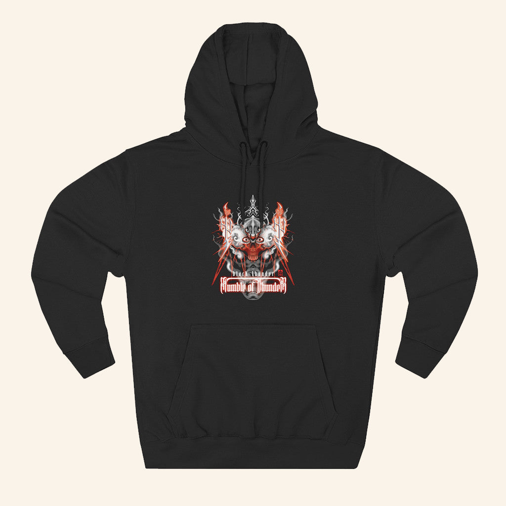 Legit Clothing Merch The Hu Neon Rumble Of Thunder Hoodie Gifts For Brothers - Thriftgiftshop