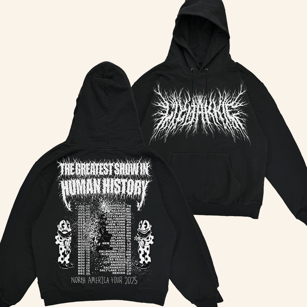 Lil Darkie Merch Tour Death Metal Hoodie Gifts For Rap Music Lovers - Thriftgiftshop