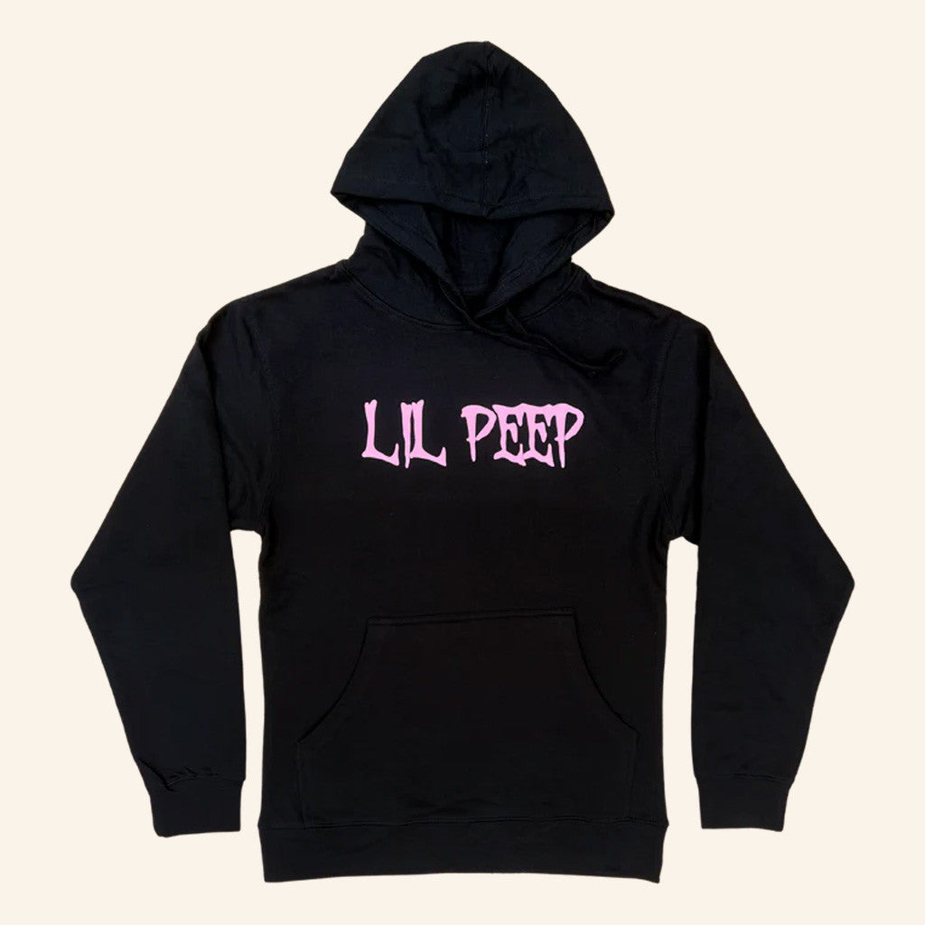 Lil Peep Merch Black OG Lil Peep Design Hoodie Cool Gifts For Rapper Fans - Thriftgiftshop