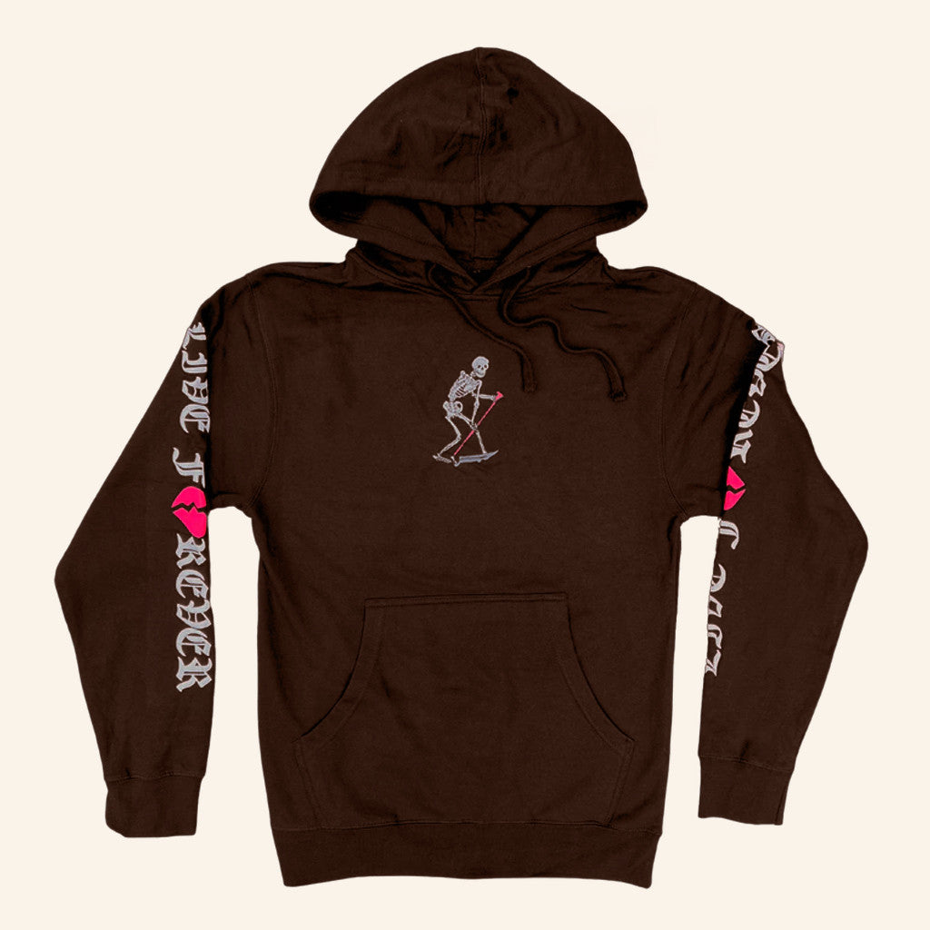 Lil Peep Merch Live Forever Hoodie Birthday Presents For Boyfriend - Thriftgiftshop