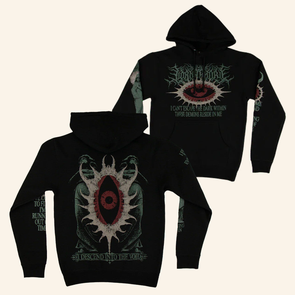 Lorna Shore Band Merch Lorna Shore Into The Void Hoodie Christmas Gift Ideas For Dad - Thriftgiftshop