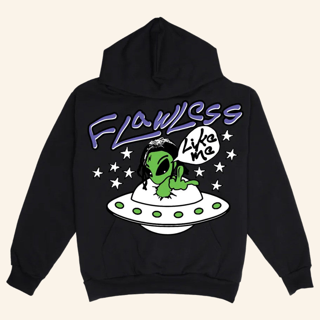 Lucki Merch Flawless Alien Like Me Hoodie Gifts Ideas For Brothers - Thriftgiftshop