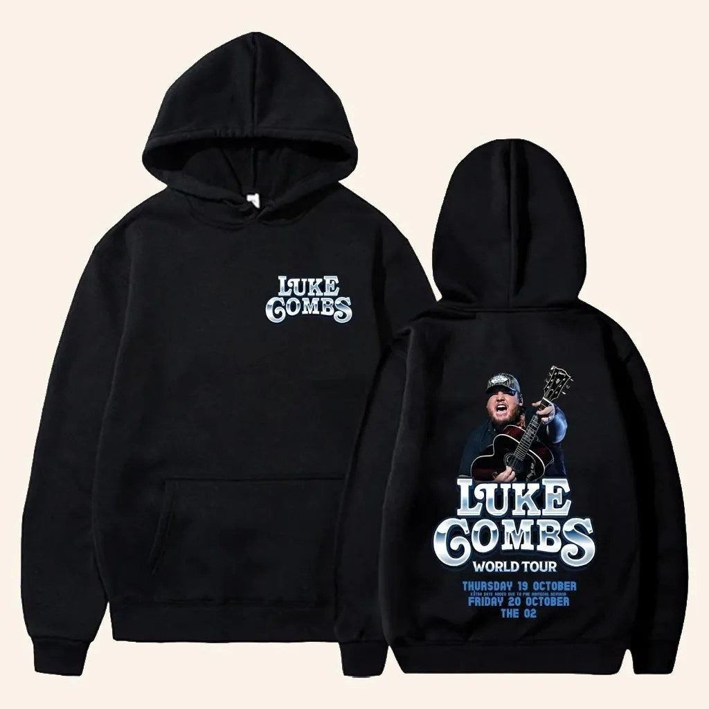 Luke Combs Merch Luke Combs World Tour Hoodie Presents For Music Lovers - Thriftgiftshop