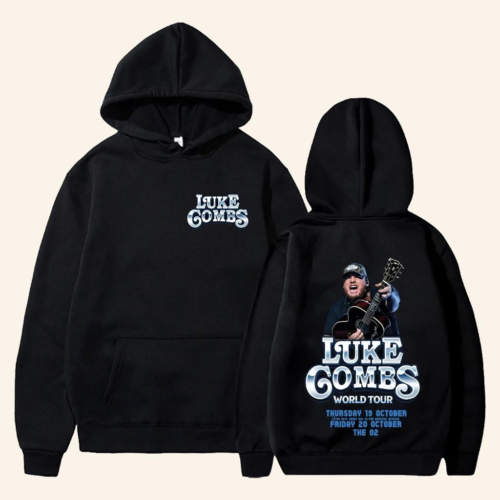 Luke Combs Merch Luke Combs World Tour Hoodie Presents For Music Lovers - Thriftgiftshop