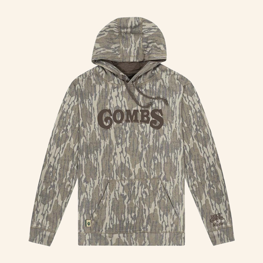 Luke Combs Merch Mossy Oak Camo Hoodie Gift Ideas For Music Lovers - Thriftgiftshop