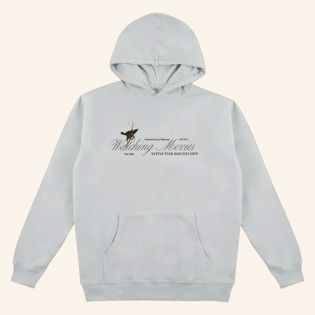 Mac Miller Merch Sparrow Watching Movies With The Sound Off Hoodie Gift For Him - Thriftgiftshop