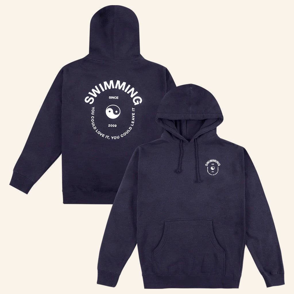 Mac Miller Merch Swimming Yin Yang Hoodie Gift Ideas For Brother - Thriftgiftshop