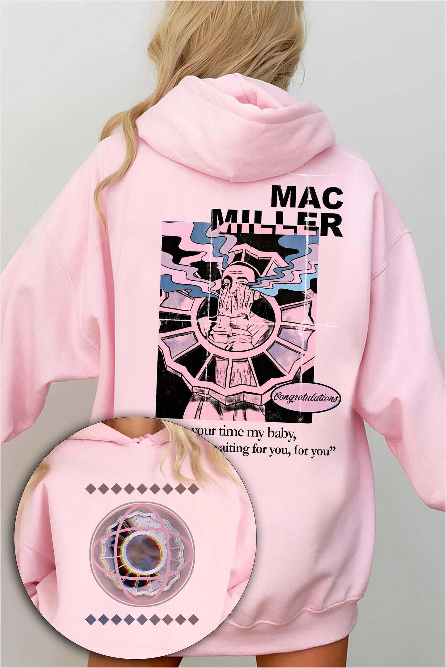 Mac Miller The Divine Feminine Hoodie For Women Gifts For Friends Trendy Merch - Thriftgiftshop