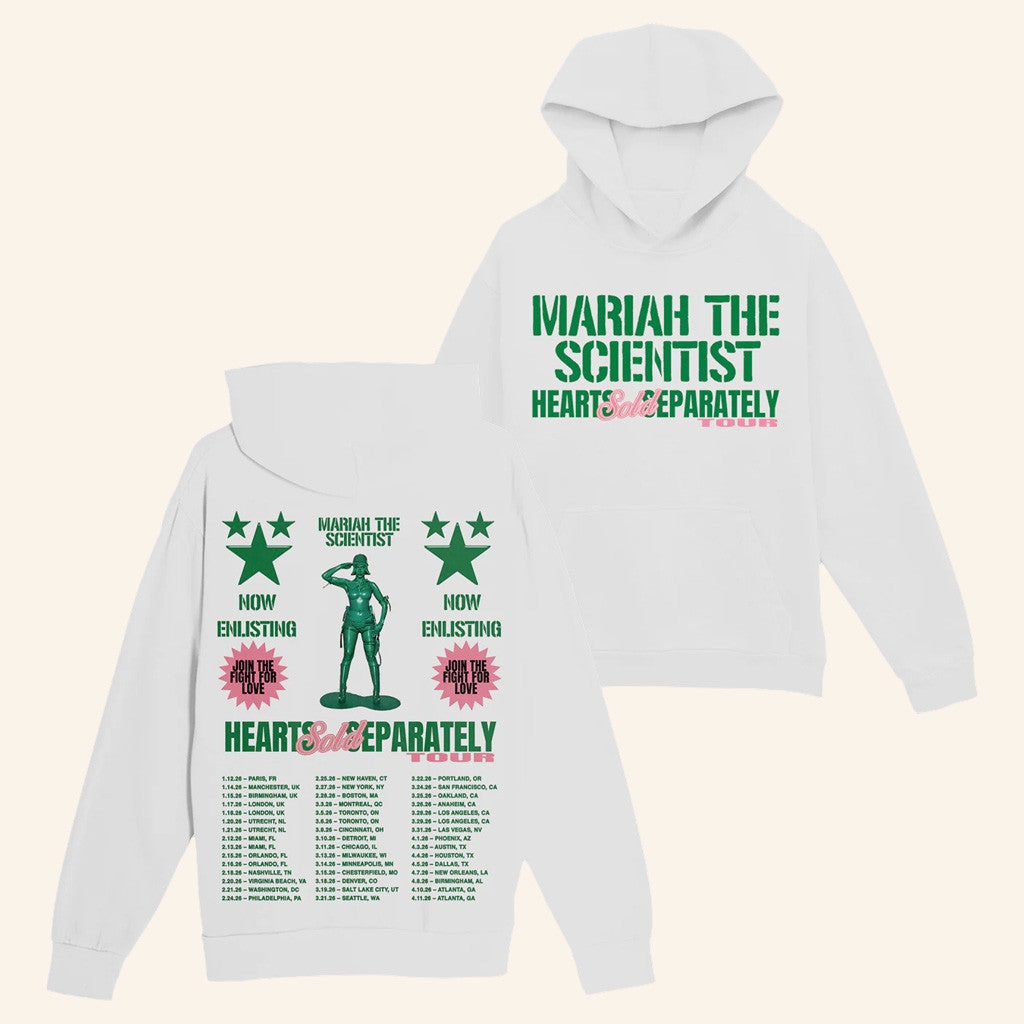 Mariah The Scientist Merch Hearts Sold Separately Tour Hoodie Birthday Ideas For Girlfriend - Thriftgiftshop