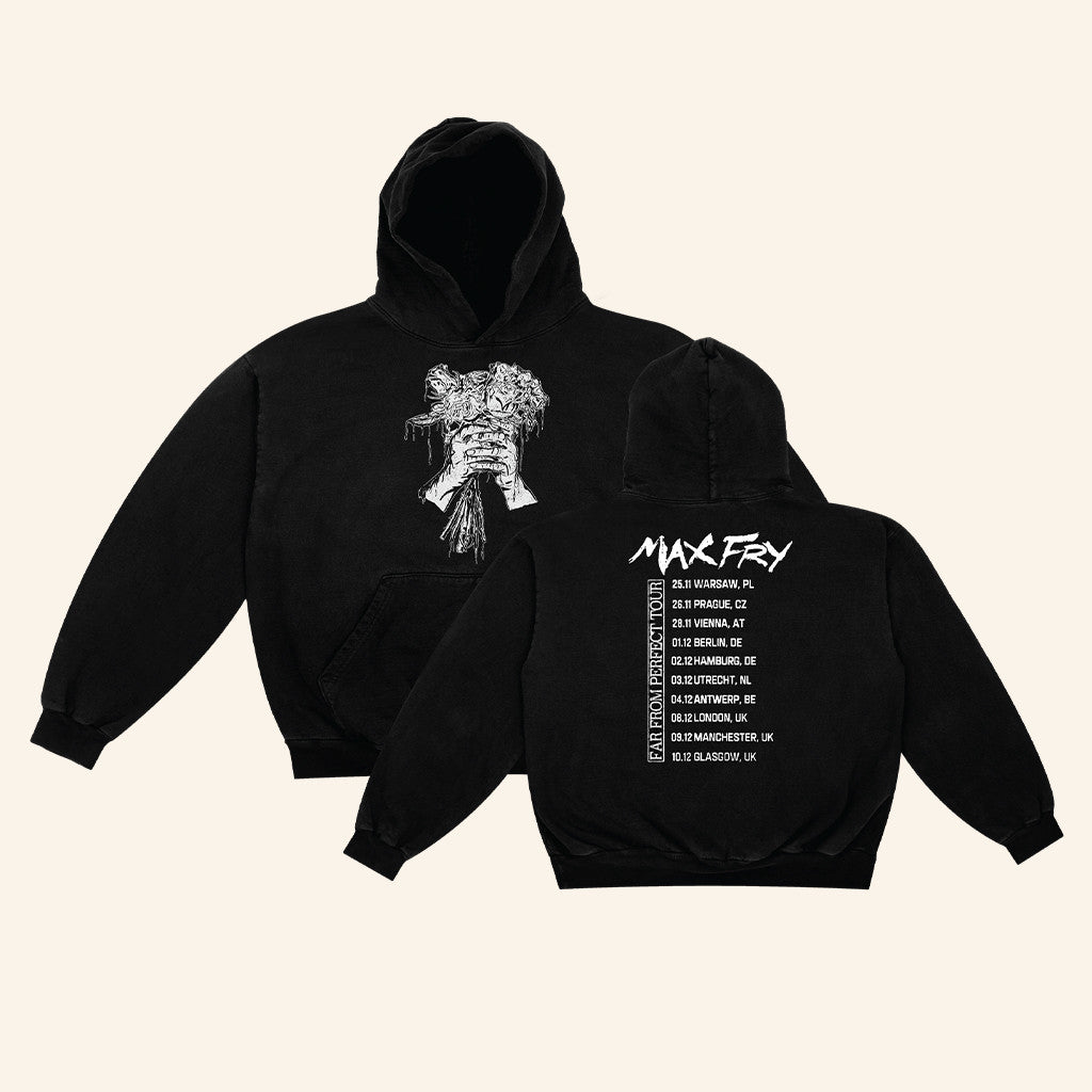 Max Fry Merch Euro Tour Hoodie Music Related Gifts For Guys - Thriftgiftshop