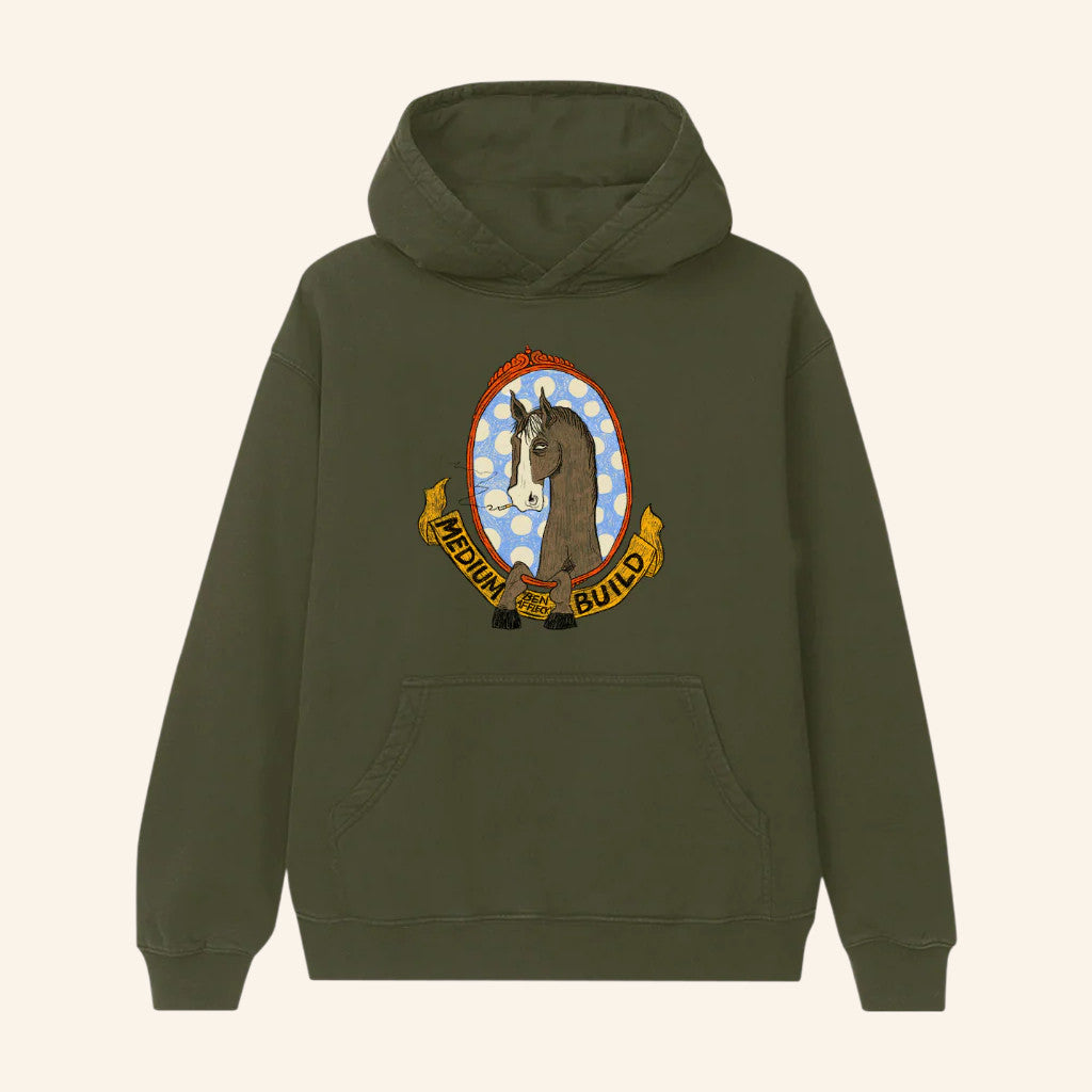 Medium Build Merch Horse With No Shoulders Hoodie Gifts For Father - Thriftgiftshop