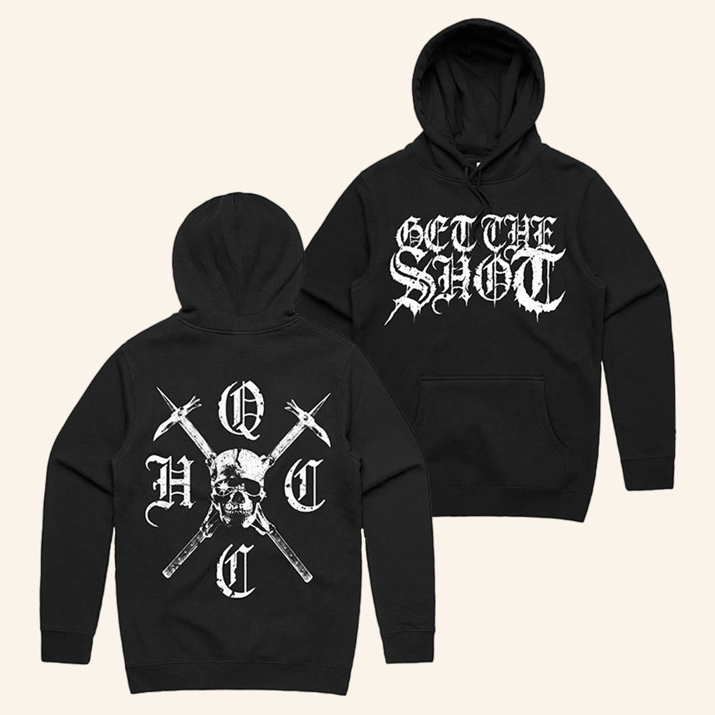 Merch Connection Hoodie Get The Shot QCHC Hoodie Gifts For Father - Thriftgiftshop