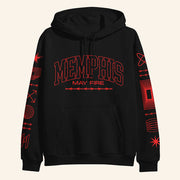 Merchnow Merch Memphis May Fire Barbed Hoodie Birthday Presents For Boyfriend - Thriftgiftshop