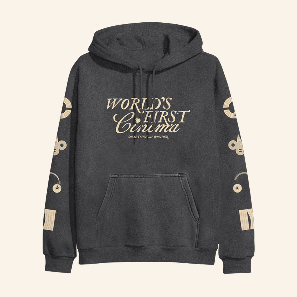 Merchnow Merch World's First Cinema Icons Pigment Hoodie Presents For Boyfriend - Thriftgiftshop