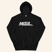 Metra Merch Metra Logo Black Hoodie Birthday Presents For Dad - Thriftgiftshop